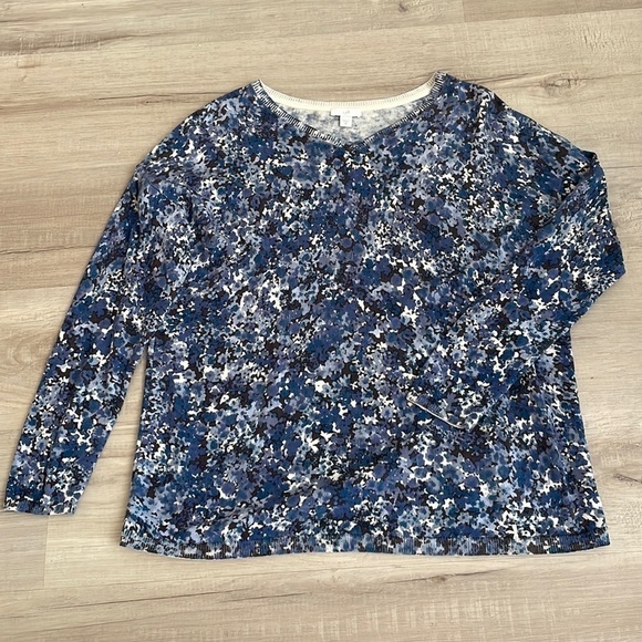 J. Jill Sweaters - J.jill sweater like new xs floral​​​​​​